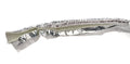 Design Engineering Vapor Block Hose and Wire Sleeve 3/8 Inch ID 3 Feet Aluminized Fiberglass Fabric Silver