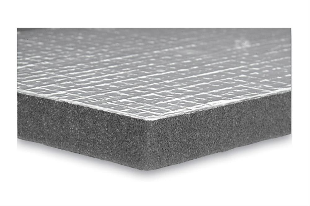 Design Engineering 50130 32 Inch by 54 Inch Under Hood Thermal Acoustic Lining with Silver Finish