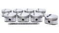 DSS Racing SBC E Series Forged Flat Top Piston Set 4.040 Inch Bore -5cc