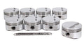 DSS Racing SBF E Series Piston Set 4.030 Inch Flat Top Forged with 5/64 Inch Ring Grooves