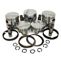 DSS Racing K1830-4030 SX-Series Forged Flat Top Piston Set for GM LS Series 6.0L Engine