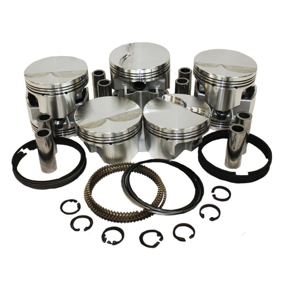 DSS Racing K1830-4030 SX-Series Forged Flat Top Piston Set for GM LS Series 6.0L Engine