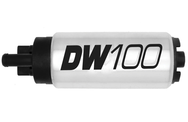 DeatschWerks DW100 Universal Fuel Pump 165 LPH with Install Kit