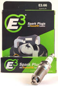 E3 Spark Plugs E3.66 Automotive Spark Plug with DiamondFire Technology, 14mm Thread, 1 Inch Reach, Tapered Seat, Resistor