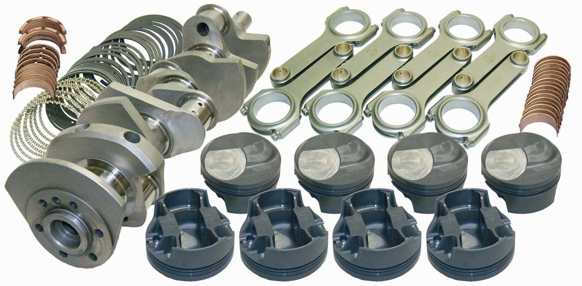 Eagle BBC Rotating Assembly Kit for Big Block Chevy with Forged Crank and Pistons, 4.250 Inch Stroke, 4.310 Inch Bore, 6.385 Inch H Beam Rods
