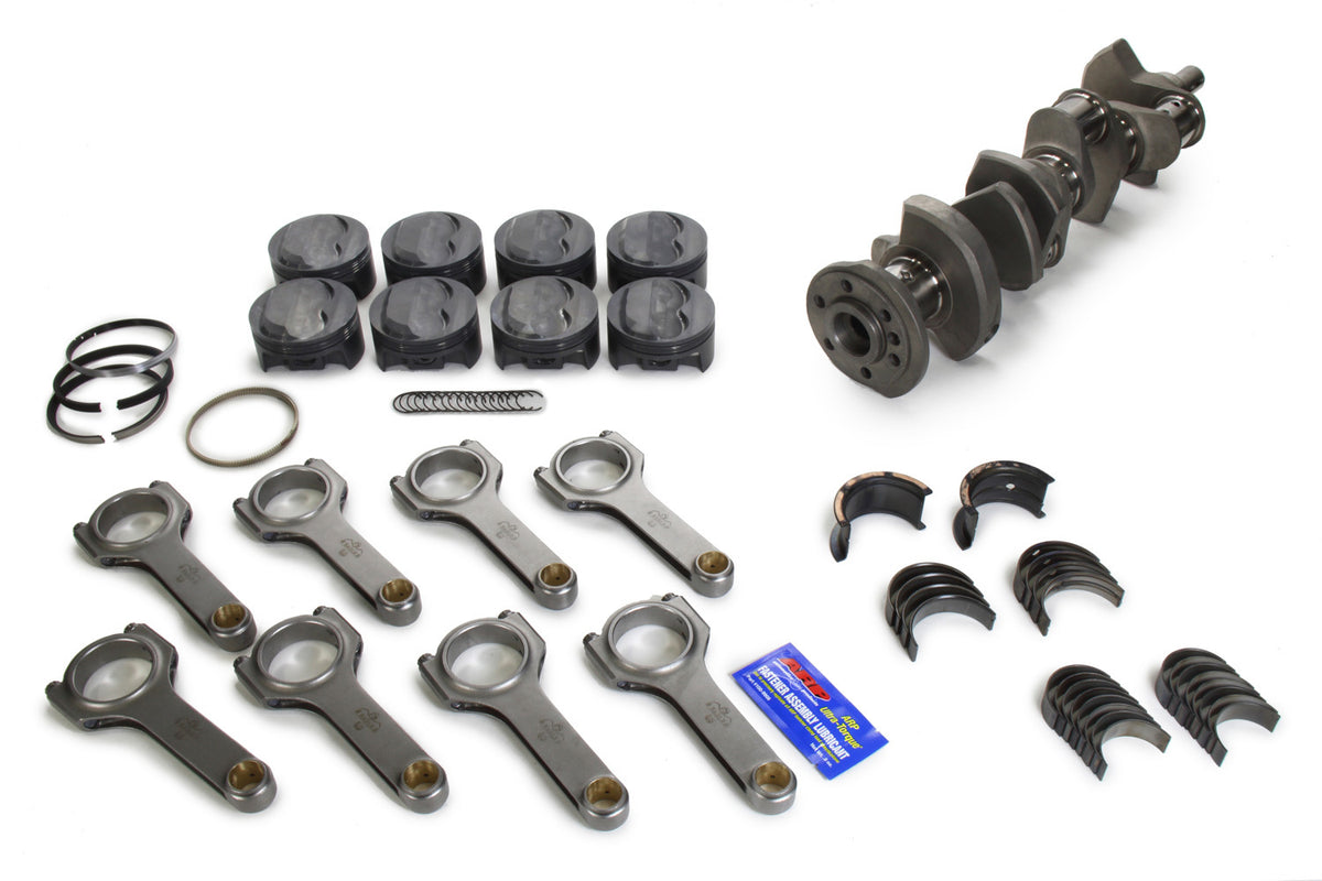 Eagle SBC Rotating Assembly Kit for Small Block Chevy 355 CID, Forged Crankshaft, Pistons, 3.480 in Stroke, 4.060 in Bore, H-Beam Connecting Rods
