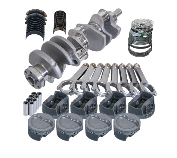 Eagle SBF 351W Rotating Assembly Kit with Forged Crank and Pistons, 4.000-Inch Stroke, 4.030-Inch Bore, 5.400-Inch H-Beam Rods