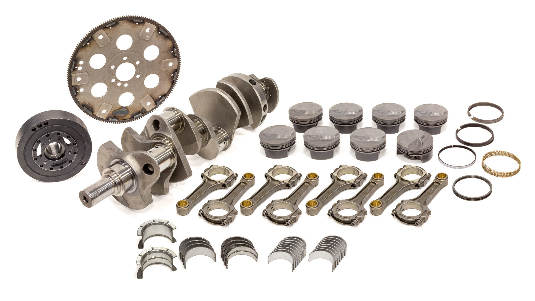 Eagle BBC Balanced Rotating Assembly B18022030 for 489 CID Big Block Chevy with 4.250 Inch Stroke and Forged Pistons
