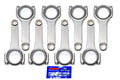Eagle CRS6200B3DL19 Small Block Chevy and Ford Forged H Beam Connecting Rods, 6.200 Inch Length, Bushed, with 7/16 Inch Cap Screws and ARPL19 Bolts