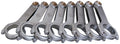 Eagle CRS67003D BBC 4340 Forged H-Beam Connecting Rods, 6.700 Inches Long, Steel Construction with 7/16 Inch Cap Screws and 8740 Bolt