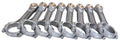 Eagle SIR6123CB Forged I-Beam Connecting Rods for Small Block Mopar, 6.123 Inch Length