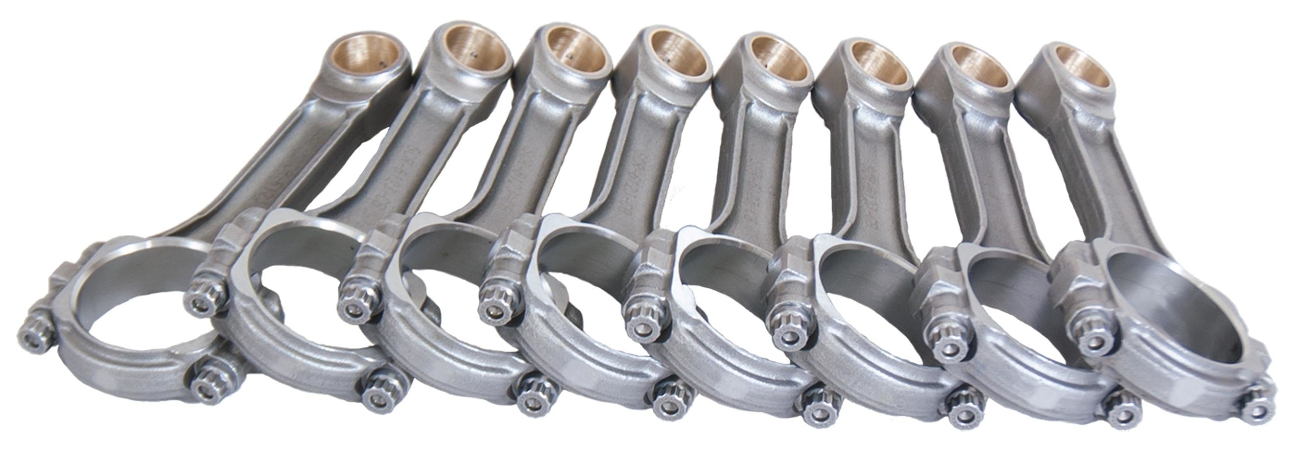 Eagle SIR6123CB Forged I-Beam Connecting Rods for Small Block Mopar, 6.123 Inch Length