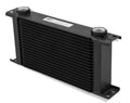 EARLS 419ERL 19-Row Ultra-Pro Wide Oil Cooler with Black Powder Coating