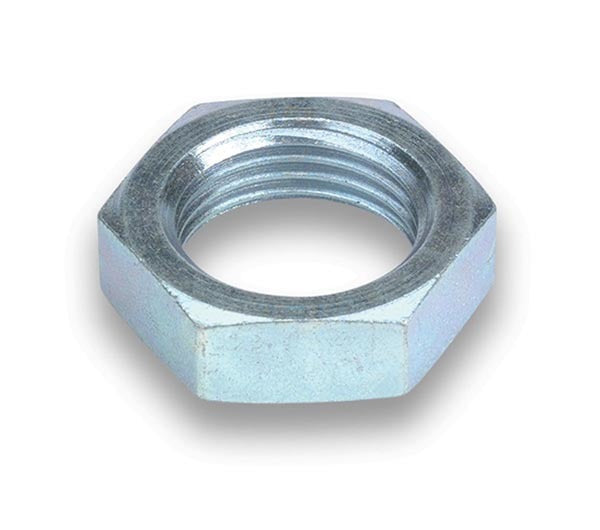 Earls 502403ERL Steel #3 Bulkhead Fitting Nut, Nickel Plated, 3 AN