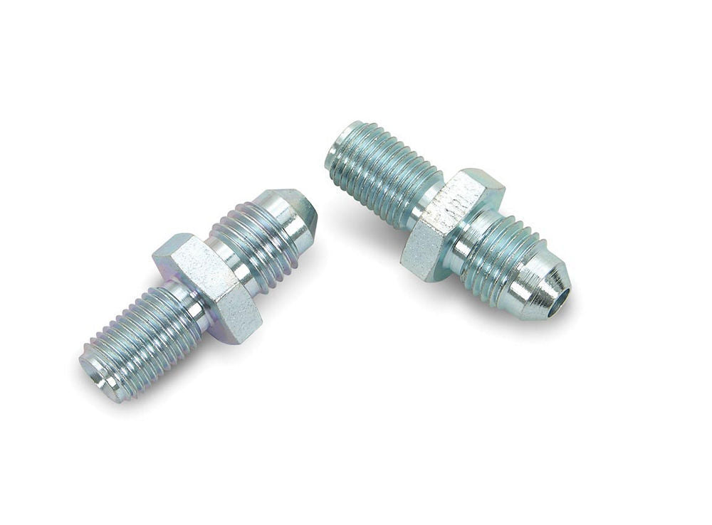 EARLS 591982ERL Straight Steel Fitting Adapter for 4 AN Male to 3/8-24 Inverted Flare Male, Long