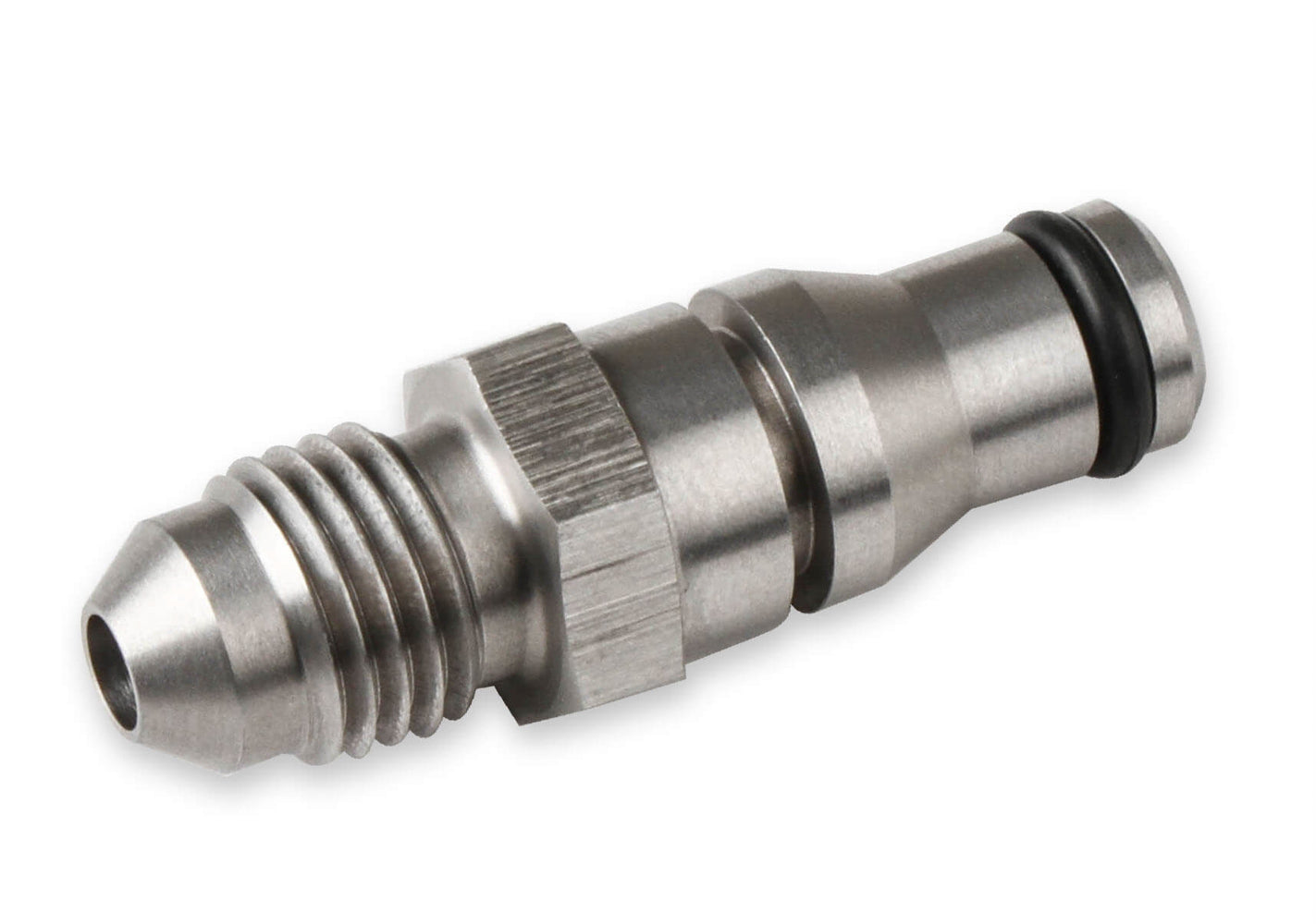 Earls 652504ERL Stainless Steel 4AN Male Quick Disconnect Fitting for Ford and GM Vehicles
