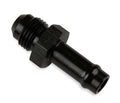 Earls 740166ERL Vapor Guard Straight Adapter 6 AN Male to 3/8 Inch Hose Barb Aluminum Black Anodized