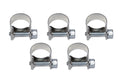Earls 750006ERL Vapor Guard Hose Clamp, 3/8 Inch, Stainless Steel, Worm Gear, Set of 5