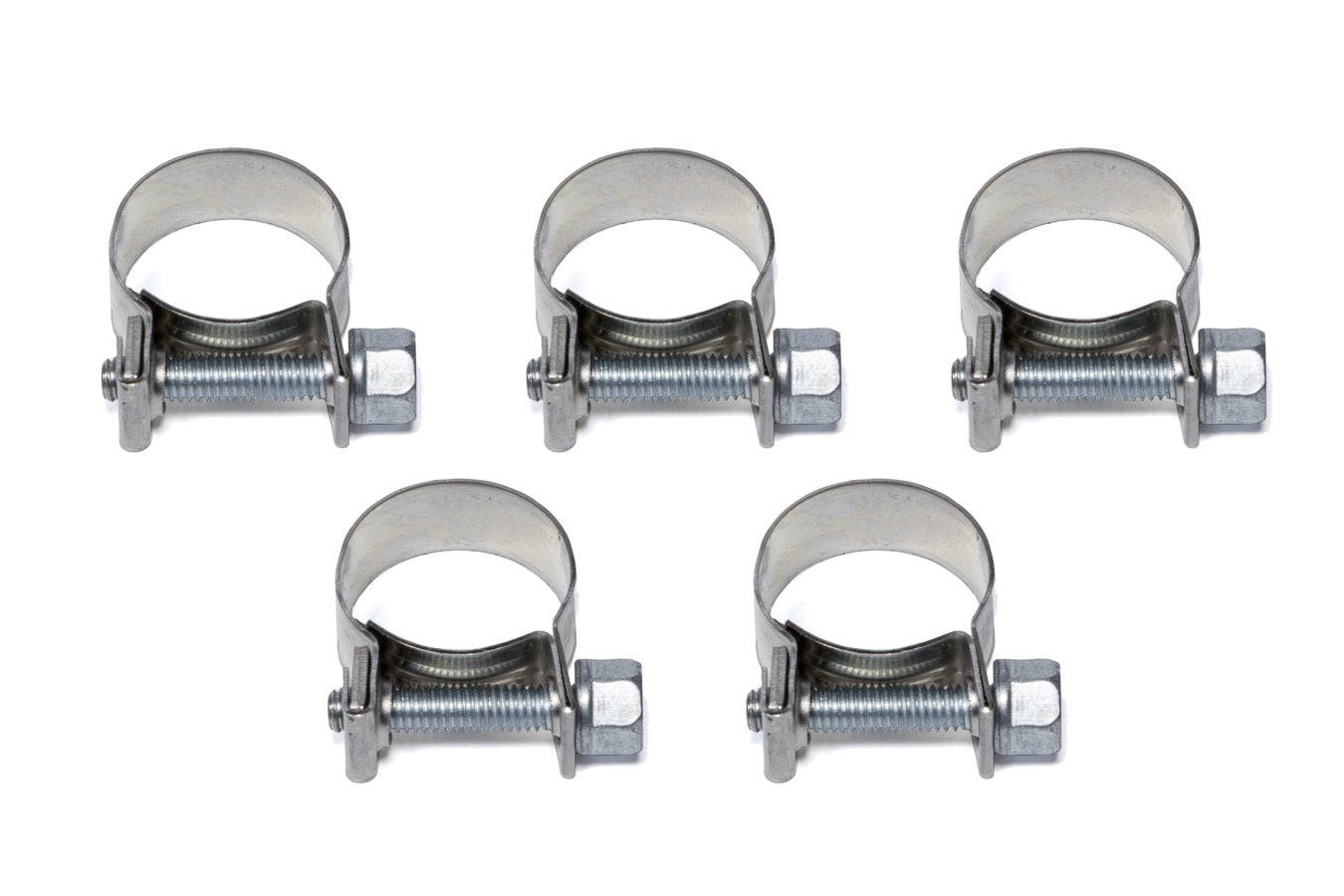 Earls 750006ERL Vapor Guard Hose Clamp, 3/8 Inch, Stainless Steel, Worm Gear, Set of 5