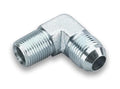 Earls 962203ERL 90 Degree #3 AN Male to 1/8 Inch NPT Male Steel Adapter