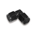 Earls AT934110ERL Swivel Coupling Fitting 10AN Female 90 Degree Low Profile Aluminum Black Anodized
