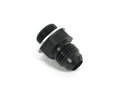 Earls AT991943ERL Carburetor Inlet Fitting 6AN Male to 7/8-20 Inch Male Aluminum Black Anodized