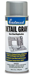 EASTWOOD 10036Z Detail Gray Acrylic Lacquer Spray Paint - 13 oz Aerosol