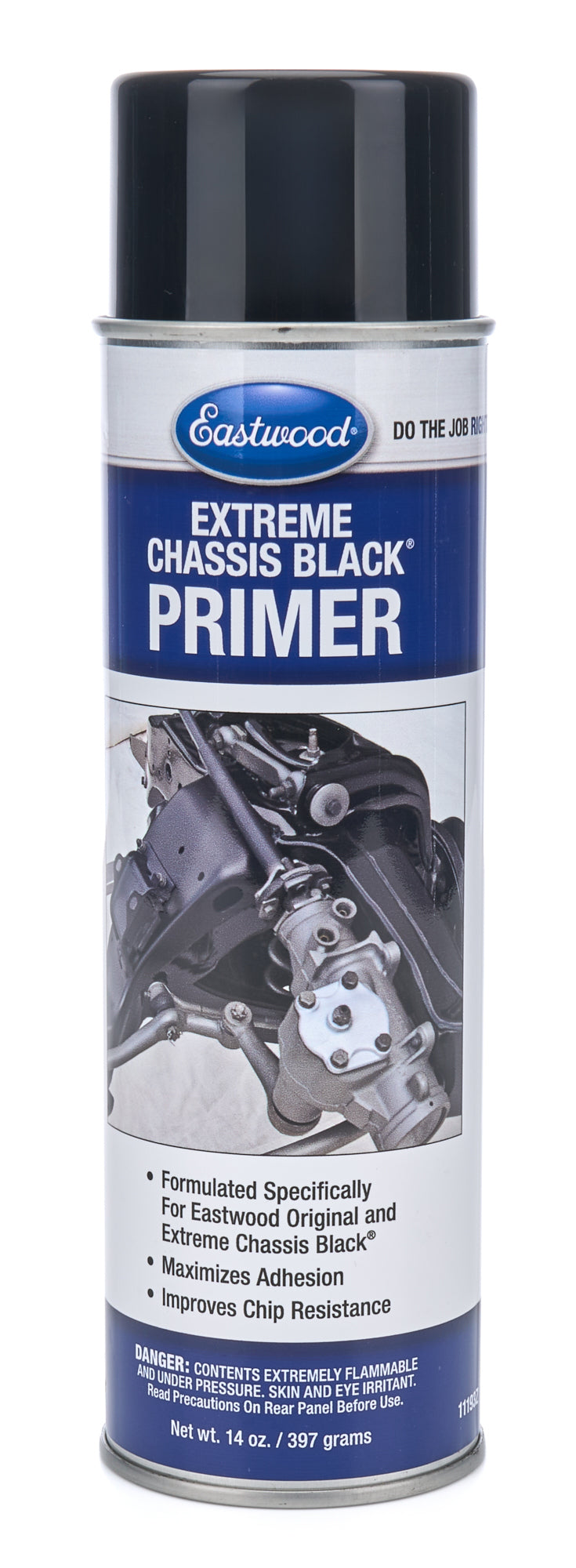 EASTWOOD 11193Z Extreme Chassis Black Primer Paint Spray, 14 oz Aerosol, Urethane Finish