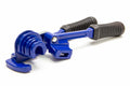 EASTWOOD Triple Head 180 Degree Tubing Bender 3/16 to 3/8 Inch Steel Blue