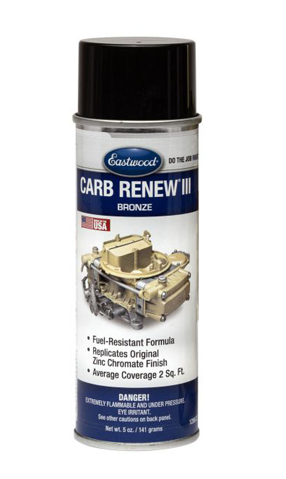 EASTWOOD Carb Renew III Bronze Acrylic Enamel Spray Paint, 5 oz Aerosol
