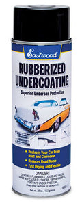 EASTWOOD 16007Z Rubberized Undercoating Spray 14 oz Black Paintable Flexible Coating
