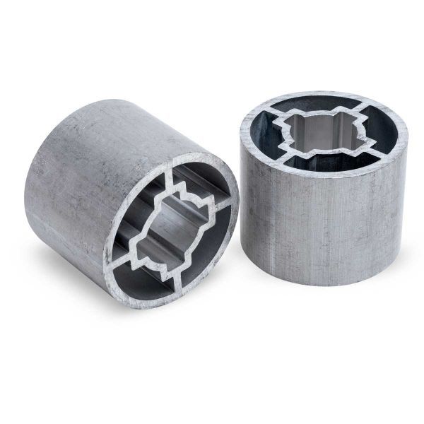 EASTWOOD 32490 Electric Sander Spacer Set for Contour SCT, 1.9 Inch Diameter, 1.5 Inch Wide, 3/4 Inch Keyed Shaft, Aluminum, Natural Finish, Pair