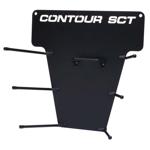 EASTWOOD Tool Rack Contour SCT Wall Mount Steel Black Powder Coat 16.9 in x 17.1 in