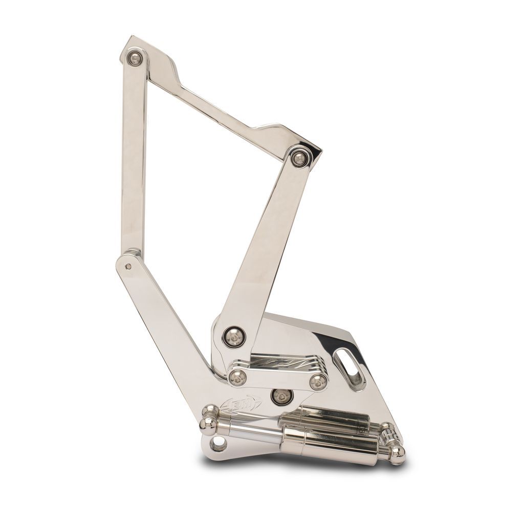 Eddie Motorsports MS149-25P Billet Hood Hinges Polished for GM Fullsize Trucks 1960-1966