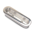 Eddie Motorsports MS274-10P Aluminum Door Pull Handle, Polished Finish, 1 Inch Recessed Interior Accessory