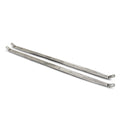 Eddie Motorsports MS274-35P Hood Brace Supports Polished for Chevrolet Fullsize Cars 1955-1957