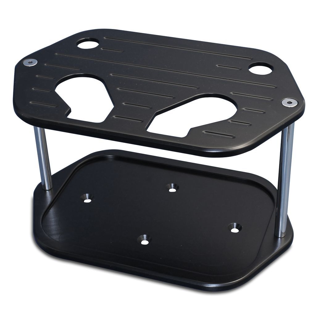 Eddie Motorsports Battery Tray MS374-75MB for Optima D34 with Matte Black Finish