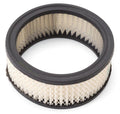 Edelbrock 1219 Air Filter Element for 1209 & 1210 Series, 6.375 Inch Diameter, White Paper with Wire Mesh