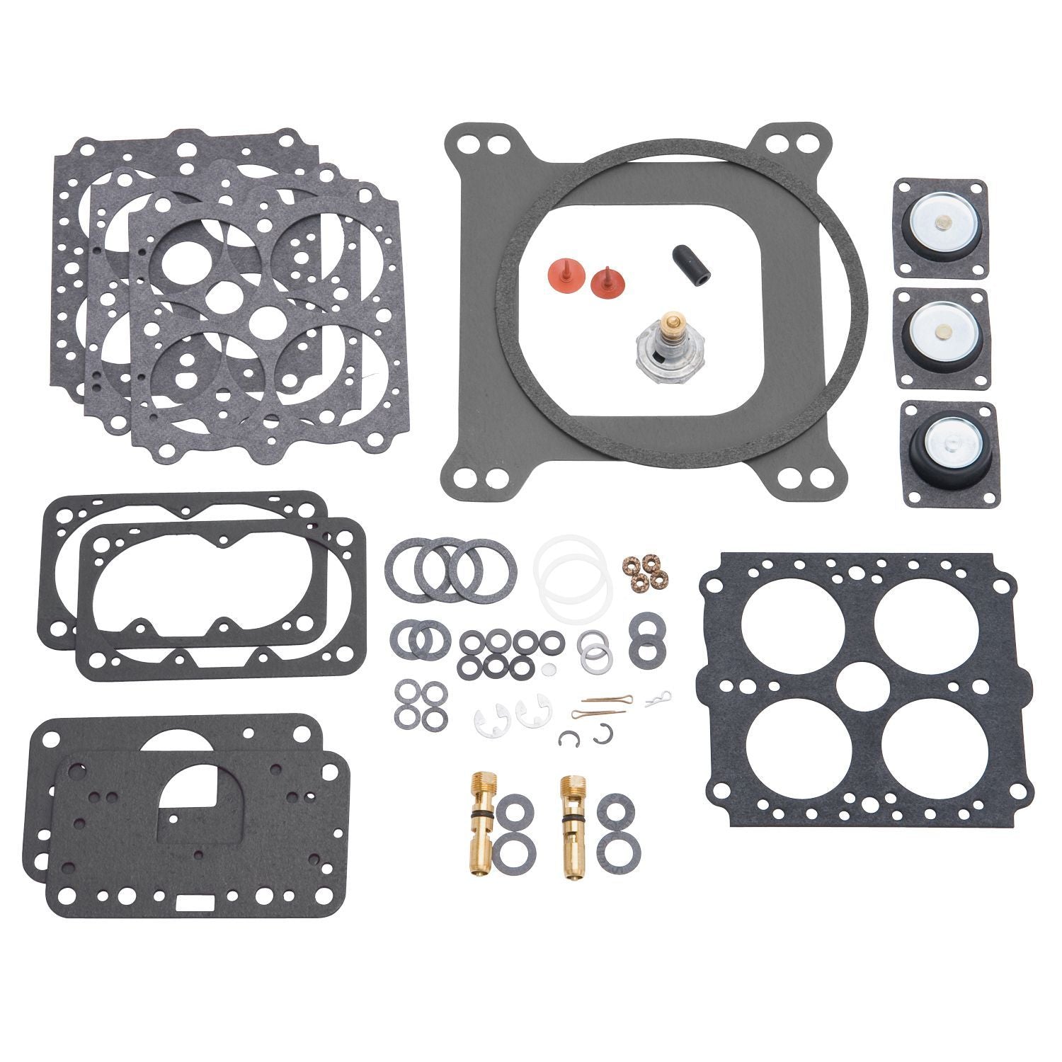 Edelbrock Part Number 12760 Holley Style 4150 Carburetor Rebuild Kit for Gas Engines