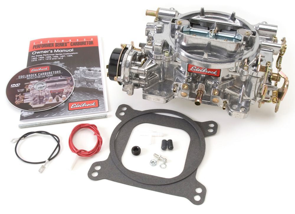 Edelbrock 1411 Performer Series 750 CFM 4-Barrel Carburetor with Electric Choke and Mechanical Secondary