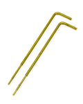 Edelbrock Metering Rods Part 1441, 0.062 Inch Diameter, Brass Material, Pair