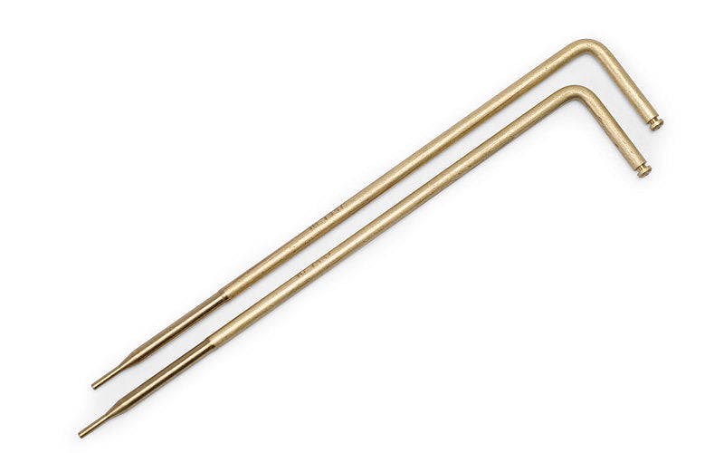 Edelbrock Carburetor Metering Rods Part 1448, 0.068 x 0.052 Inch Brass Pair