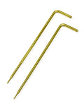 Edelbrock Carburetor Metering Rod Pair .070 Inch Diameter by .037 Inch Thickness Brass Part 1449