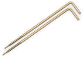Edelbrock Carburetor Metering Rod Part Number 1454, 0.073 Inch Diameter, Brass Pair