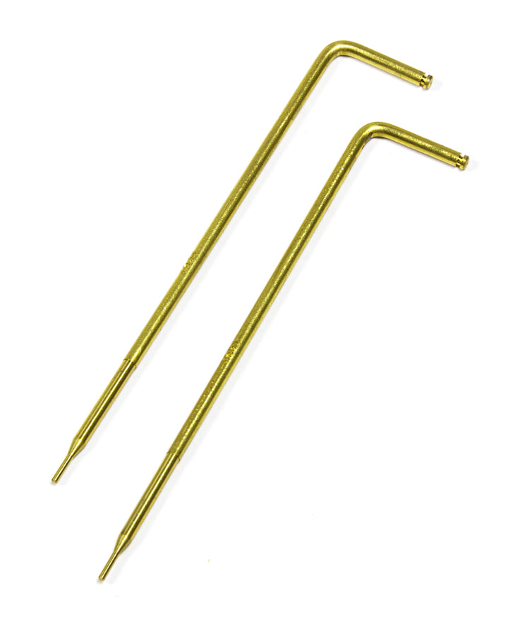 Edelbrock 1458 Carburetor Metering Rod Pair with 0.075 Inch OD and 0.037 Inch Diameter Brass Construction