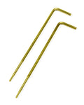 Edelbrock 1460 Carburetor Metering Rods - 0.065 Inch Diameter, 0.052 Inch Thickness Brass Pair