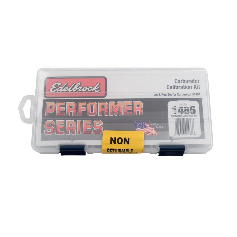 Edelbrock 1486 Performer Series Carburetor Calibration Kit for Models 1403 and 1404