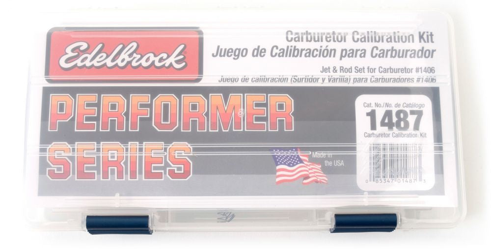 Edelbrock 1487 Performer Series Carburetor Calibration Kit for 1406 Models