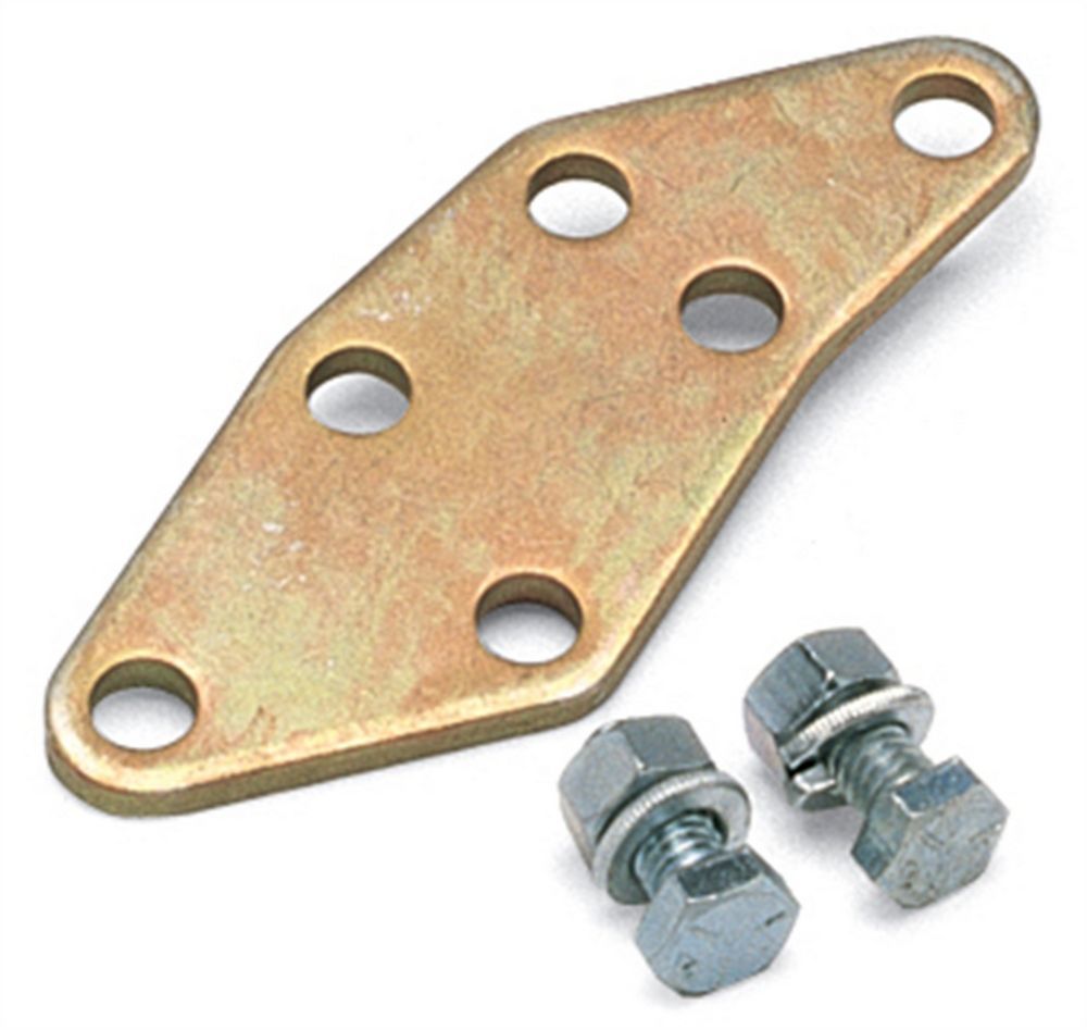 Edelbrock Throttle Cable Plate Kit for Ford 351W with Steel, Cadmium Finish