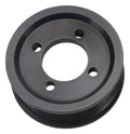 Edelbrock 15822 Supercharger Pulley for E-Force Supercharger System, 3 Inch Diameter, Black Anodized Aluminum, 6-Rib Serpentine Drive